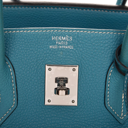 Hermes Togo Birkin 35 Blue Jean 20 of 38