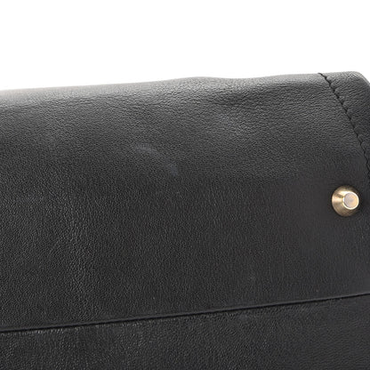 Lanvin Goatskin Trilogy Bowling Bag Black 12 of 16