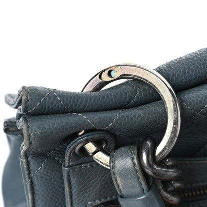 Chanel Caviar Quilted Large Retro Class Flap Grey 23 of 23