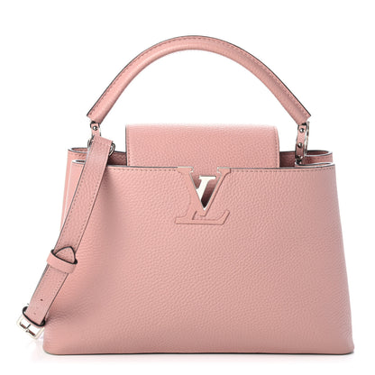 Louis Vuitton Taurillon Capucines PM Magnolia 1 of 4