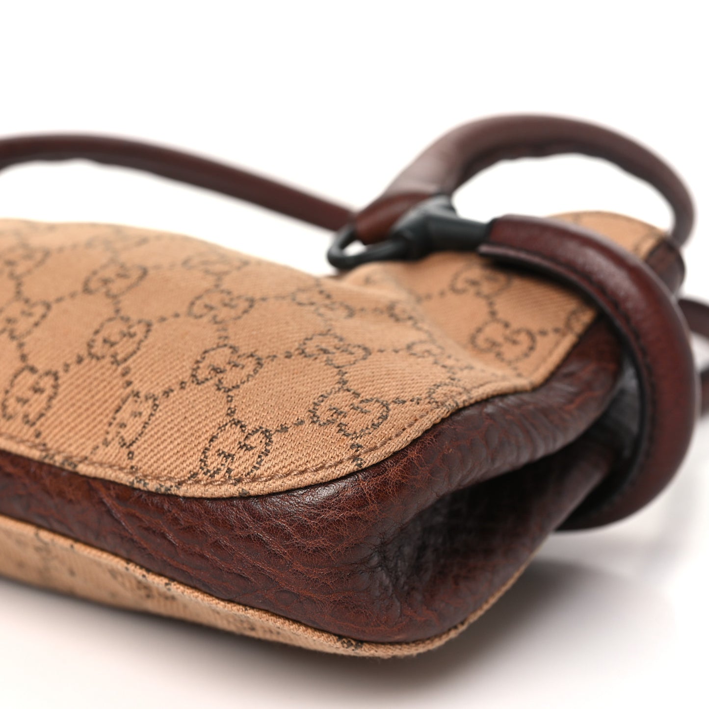 Monogram Shoulder Bag Brown