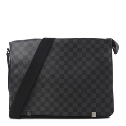 Louis Vuitton Damier Graphite District GM 1 of 9