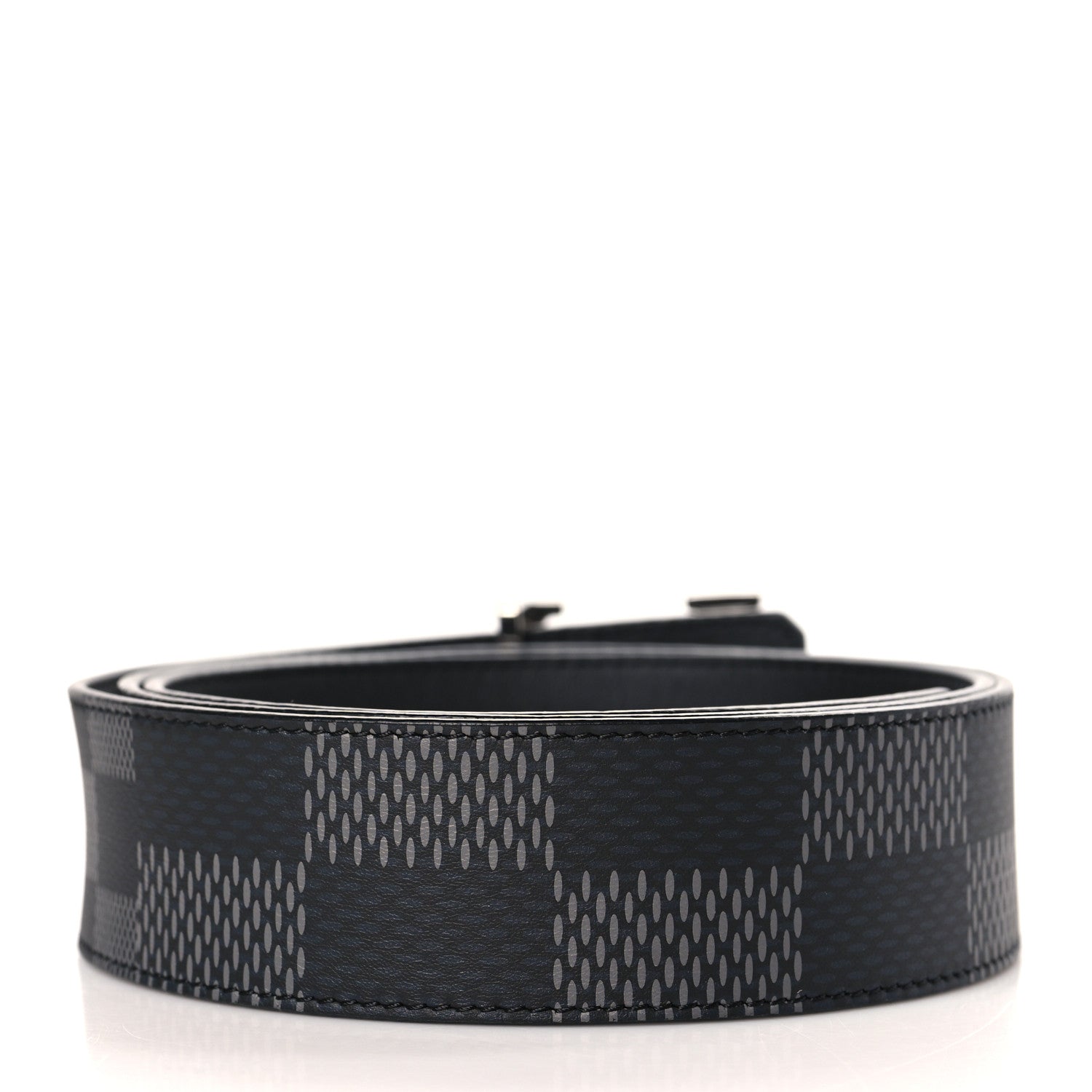 Louis Vuitton Damier Graphite LV Initiales Belt 90/36 2 of 5