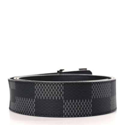 Louis Vuitton Damier Graphite LV Initiales Belt 90/36 2 of 5