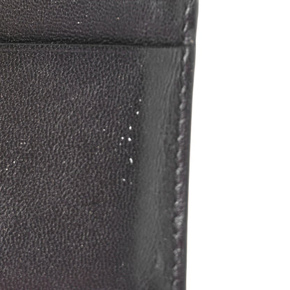 Saint Laurent Lambskin Y Quilted Monogram Loulou Flap Wallet Black 10 of 11