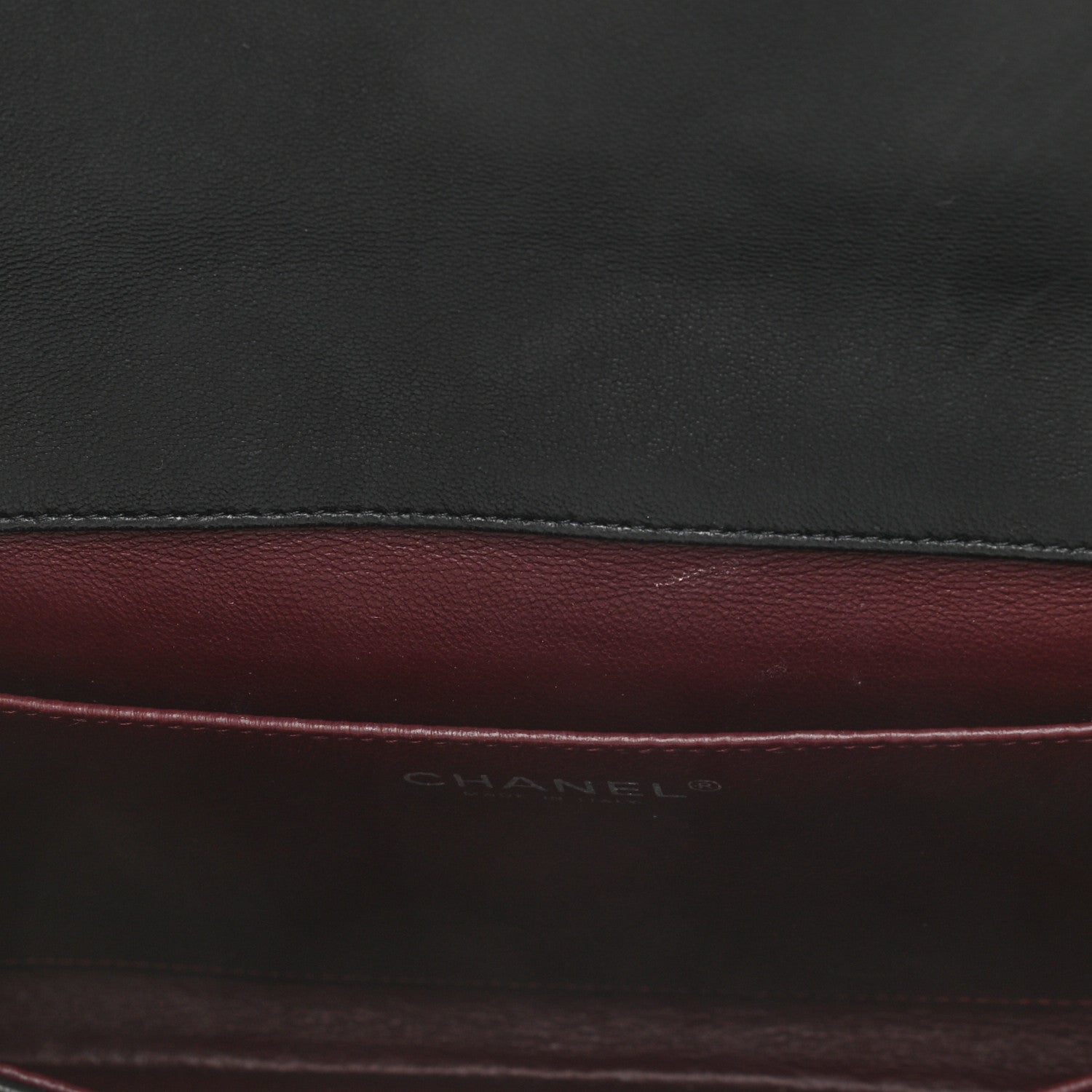 Chanel Lambskin Quilted Clutch With Chain Flap Black 11 of 12