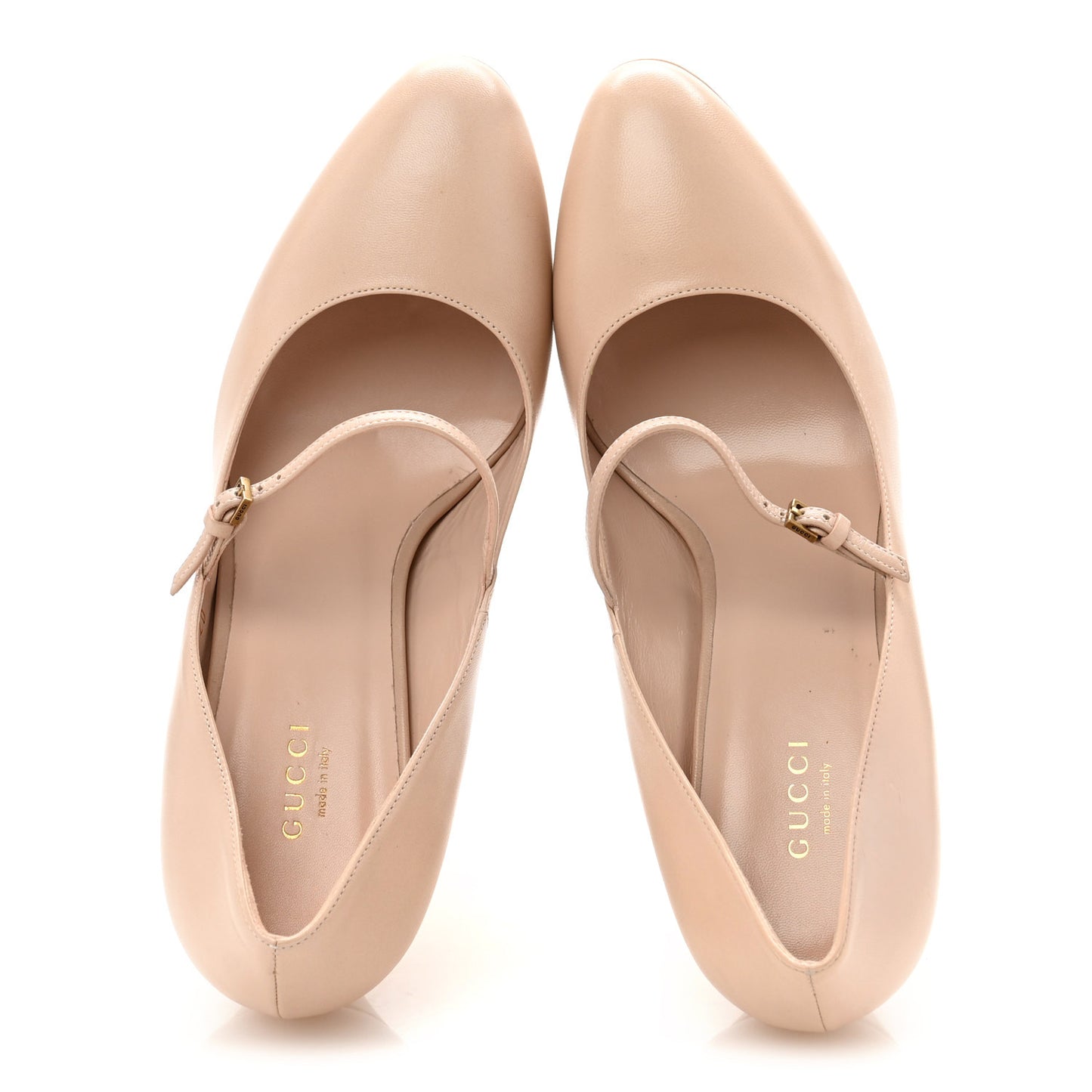 Malaga Kid Mary Jane Angel Platform High Heel Pumps 40.5 Skin Rose