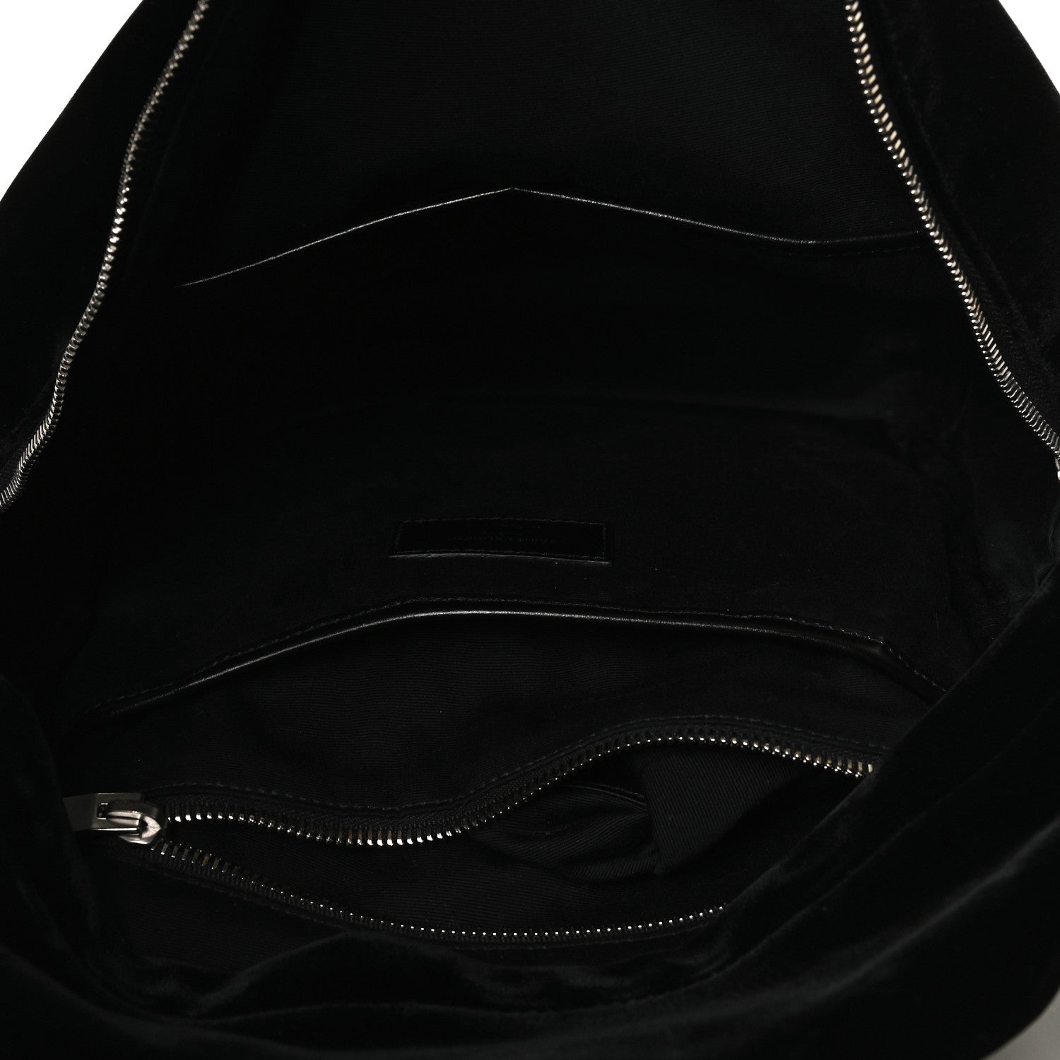 Saint Laurent Velvet Mini City Backpack Black 4 of 11