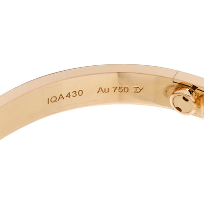 Cartier 18K Yellow Gold LOVE Bracelet 17 5 of 6