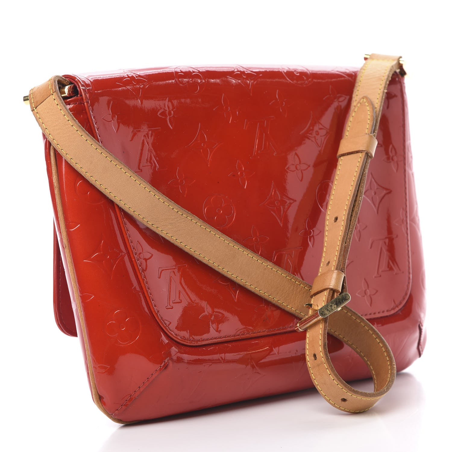Louis Vuitton Vernis Thompson Street Rouge 3 of 19