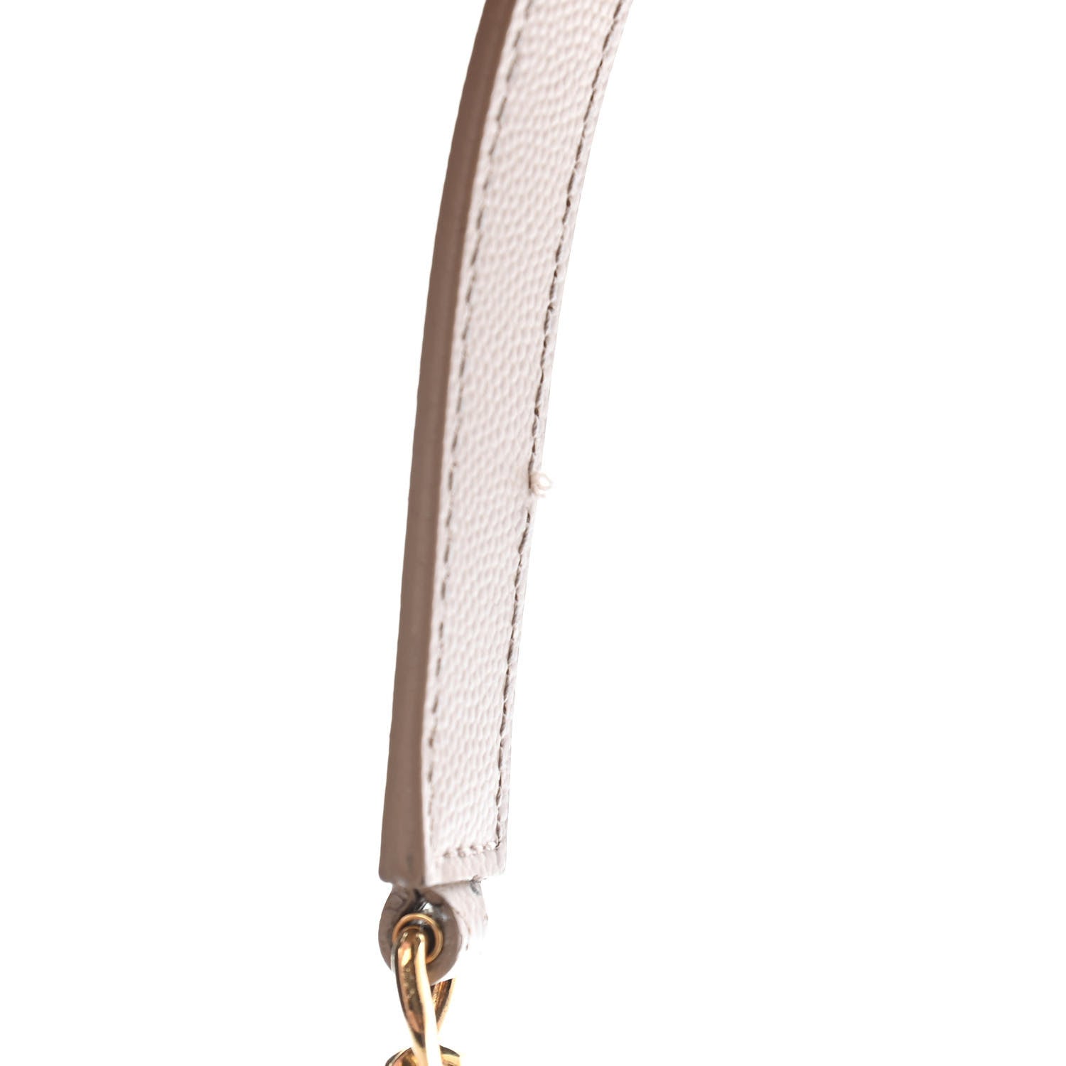 Saint Laurent Grain De Poudre Matelasse Chevron Large Monogram Satchel Dark Beige 12 of 15
