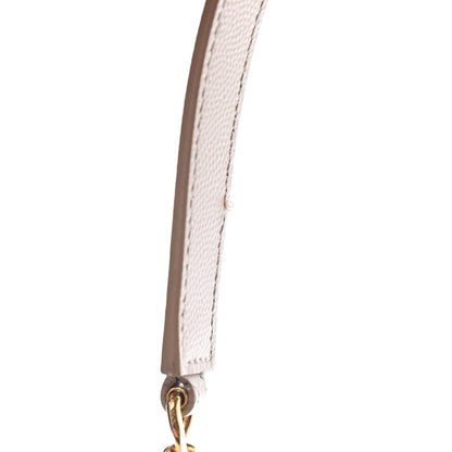 Saint Laurent Grain De Poudre Matelasse Chevron Large Monogram Satchel Dark Beige 12 of 15