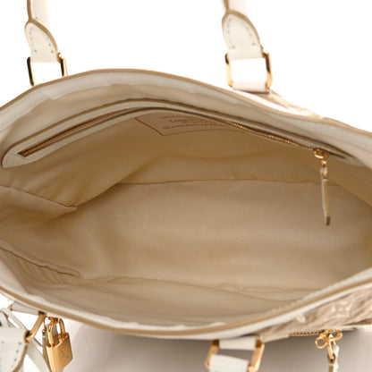 Louis Vuitton Monogram Sabbia Cabas MM White 5 of 11