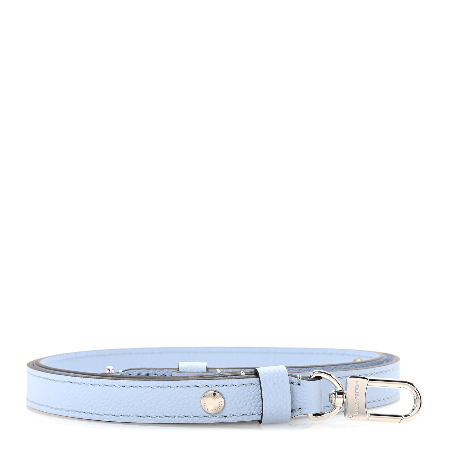 Calfskin Buci Shoulder Strap Bleu Nuage