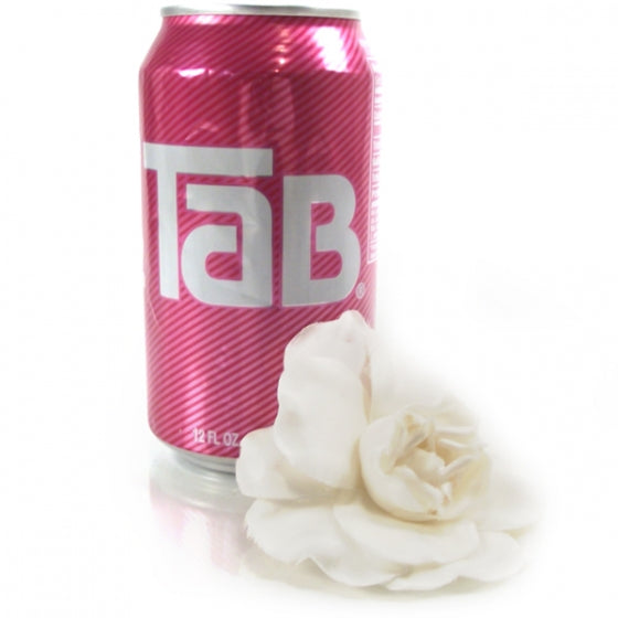 Silk Fabric Camelia Flower Pin White