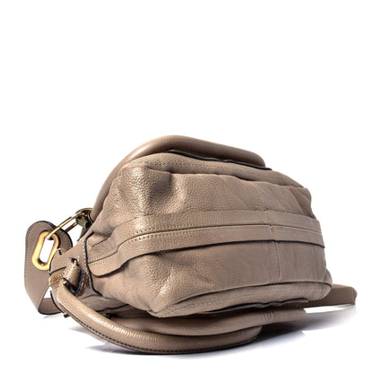Chloe Calfskin Small Paraty Beige 3 of 4