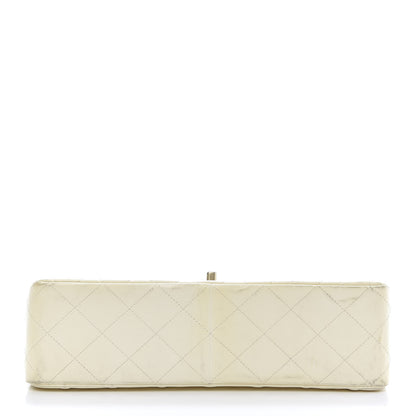 Chanel Lambskin Quilted Jumbo Single Flap Ivory 8 of 15