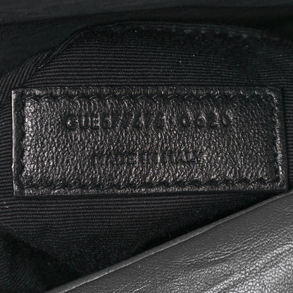 Saint Laurent Calfskin Quilted Medium Loulou Puffer Monogram Chain Satchel Storm 6 of 14