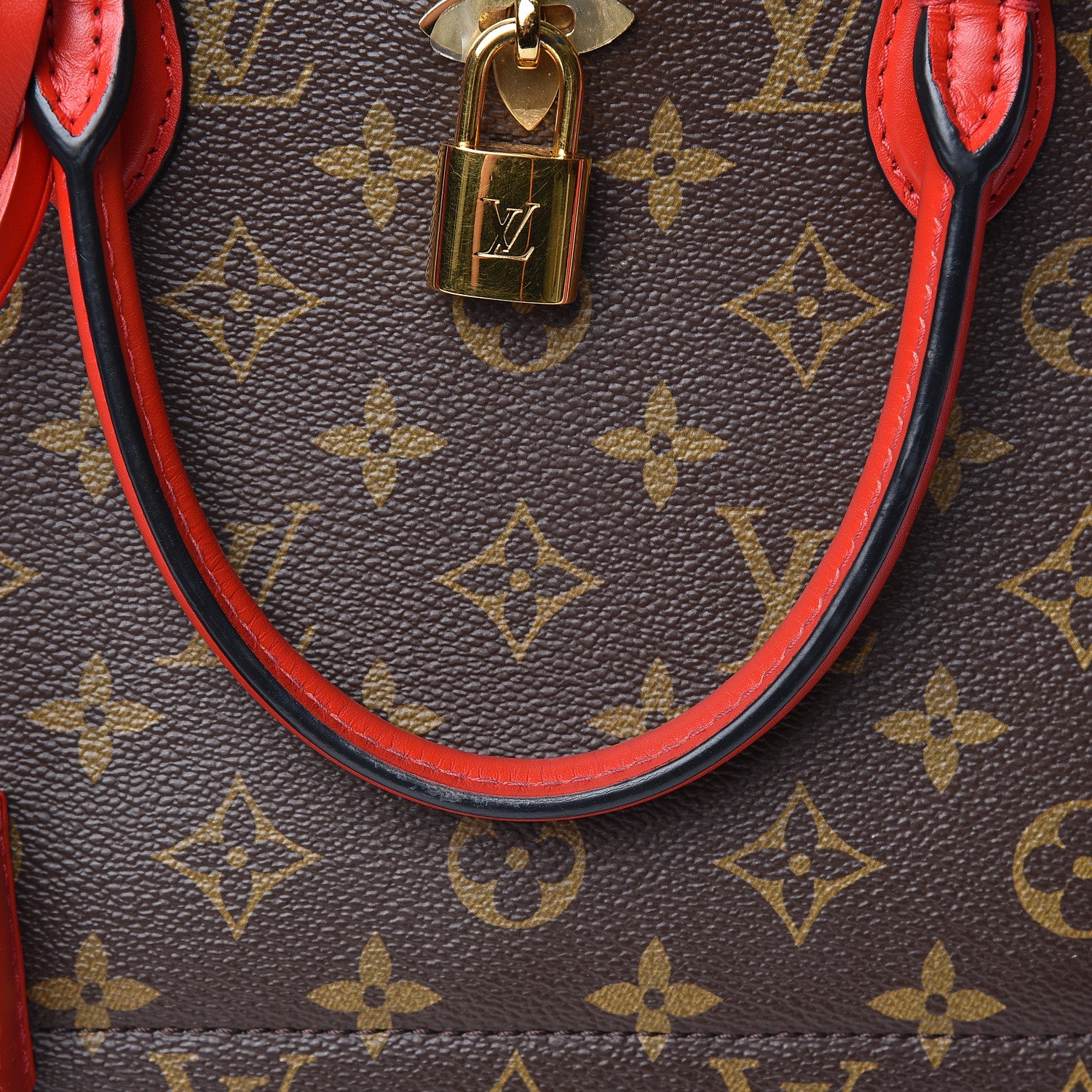 Louis Vuitton Monogram Flower Tote Coquelicot 17 of 19