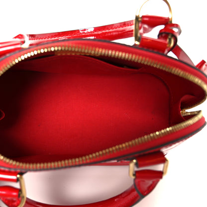 Louis Vuitton Vernis Alma BB Rose Indien 5 of 11