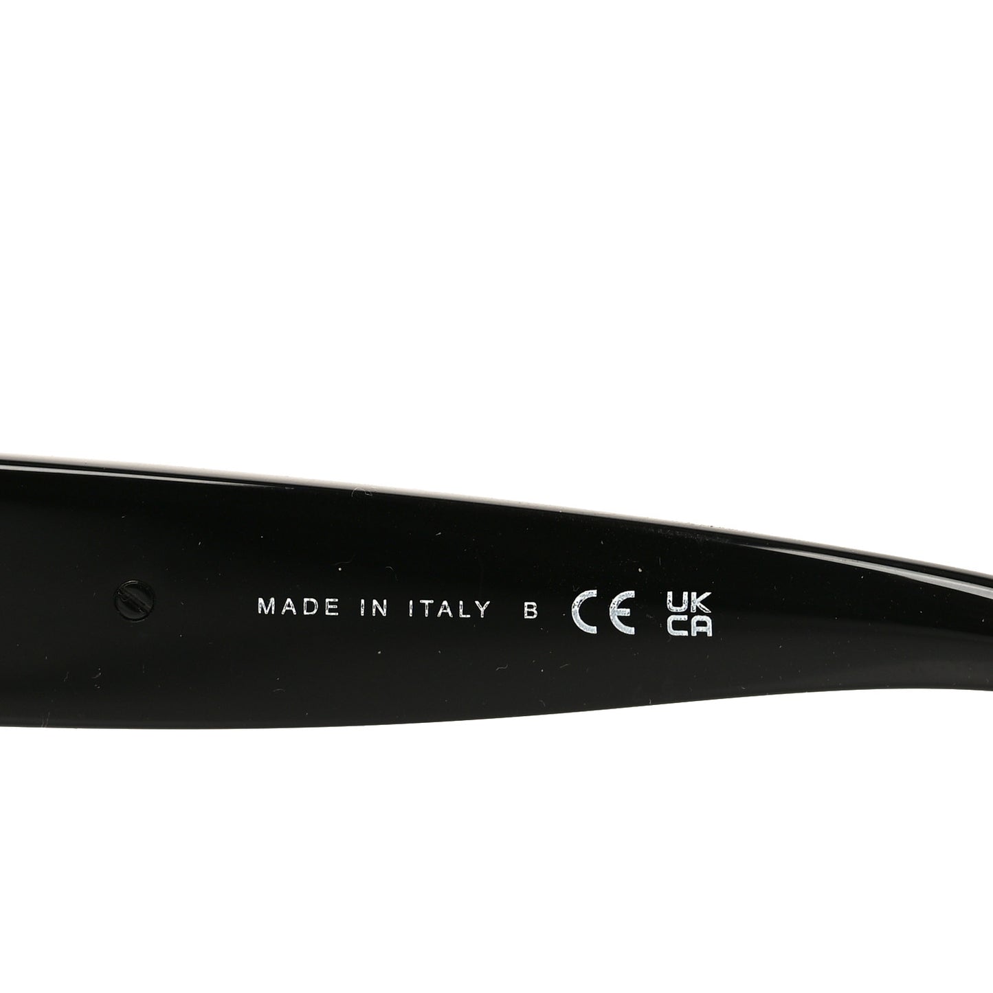 Acetate Charms Pearl Square Sunglasses 5479-A Black Gold