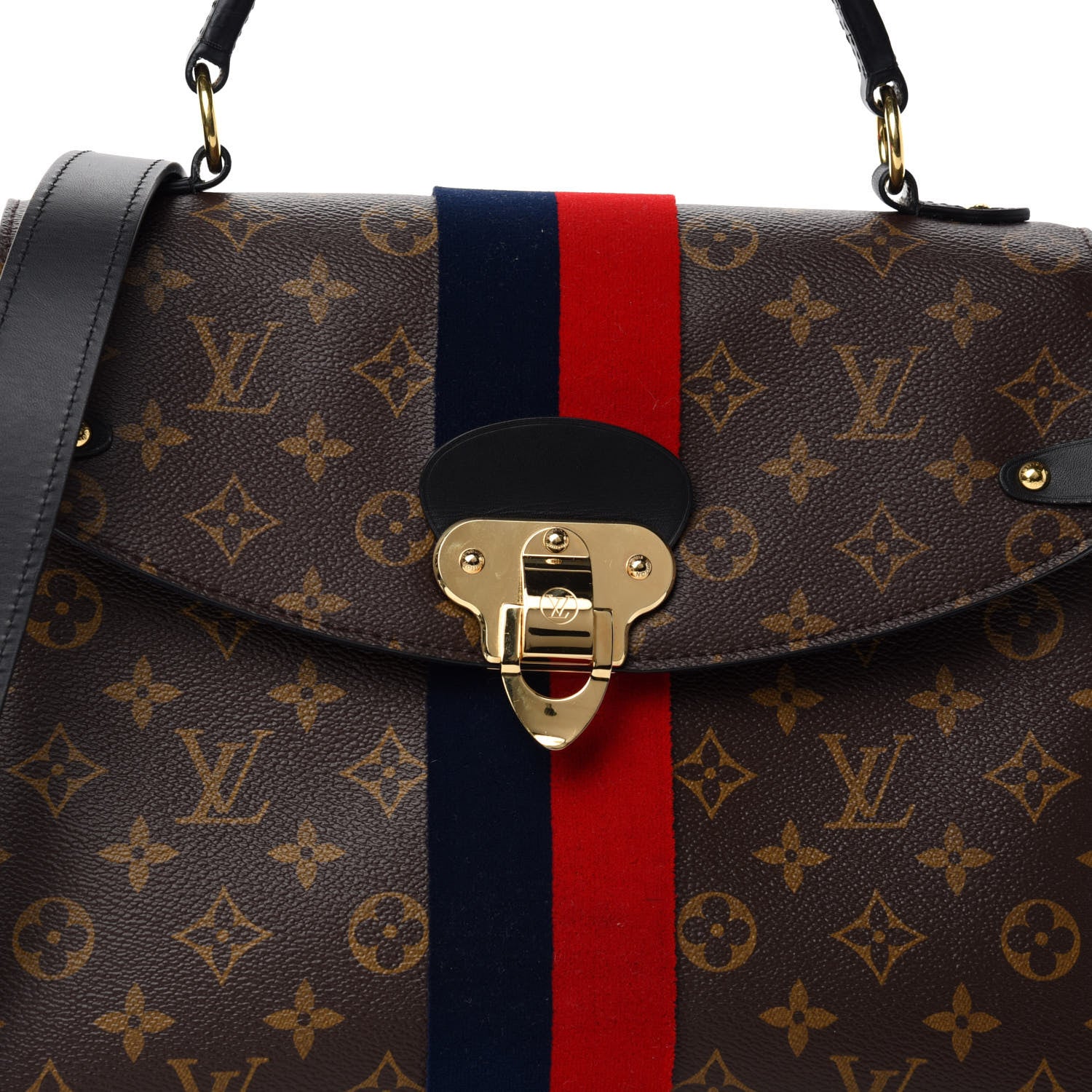 Louis Vuitton Monogram Georges MM Marine Cherry 10 of 10