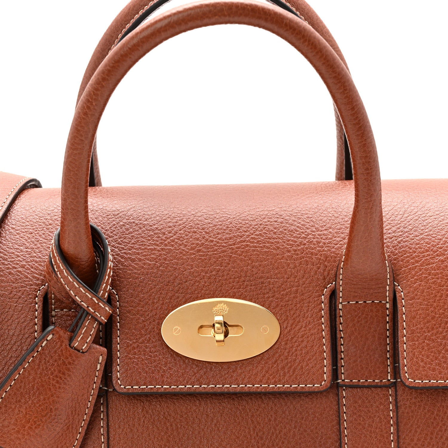Mulberry Legacy NVT Small Bayswater Satchel Oak 12 of 14