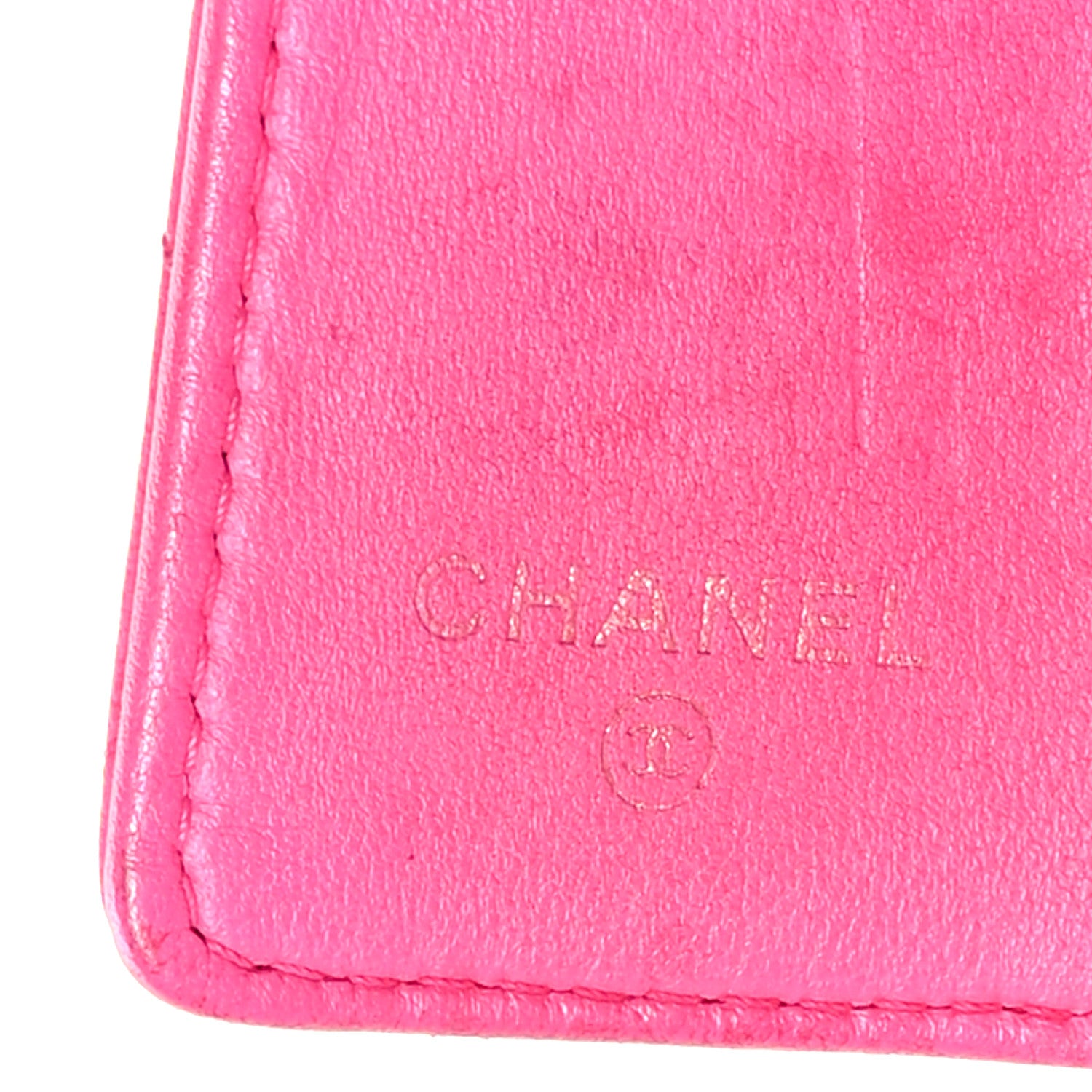 Chanel Lambskin Quilted 6 Key Holder Fuchsia 7 of 9