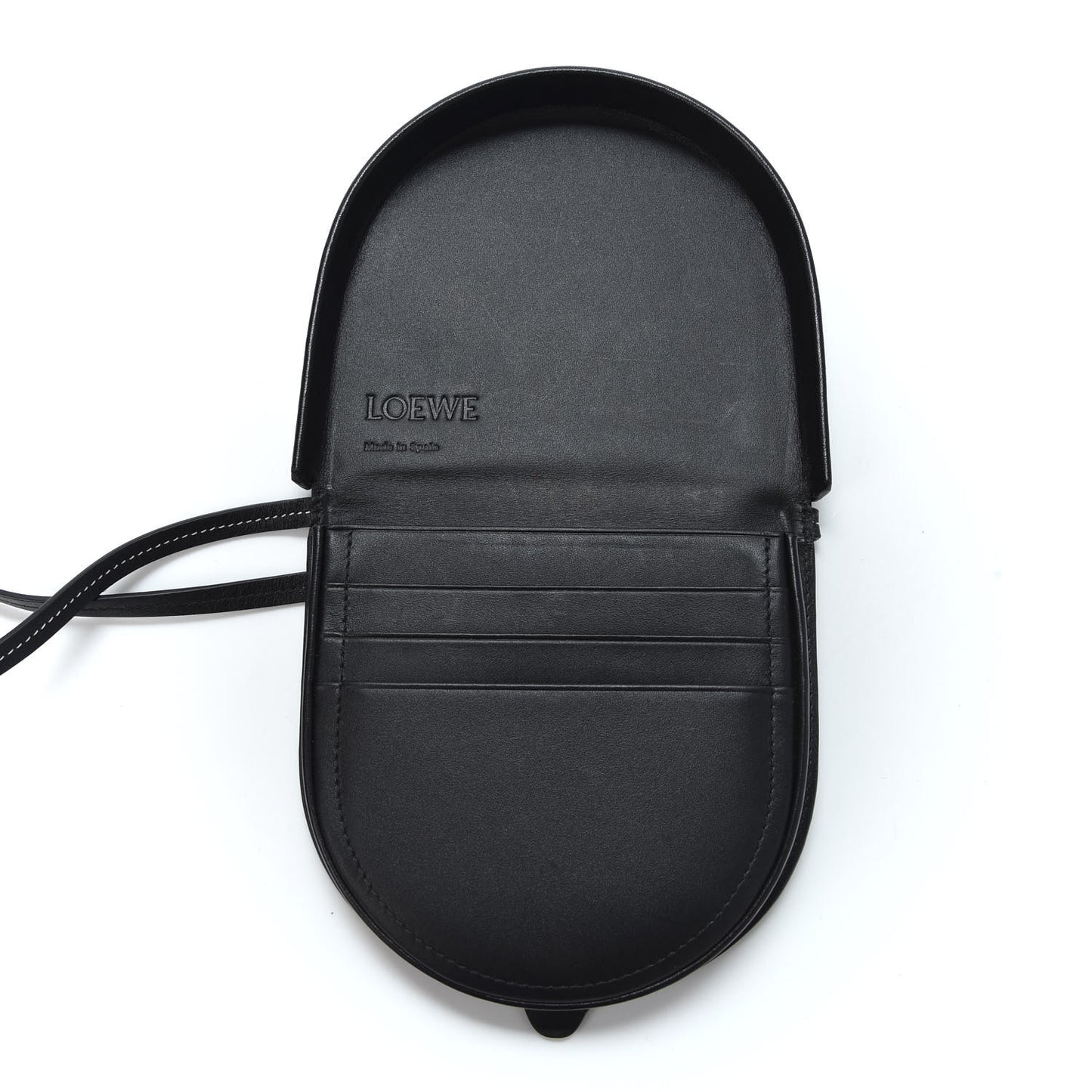 Soft Calfskin Small Heel Bag Black