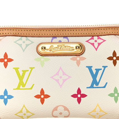 Louis Vuitton Monogram Multicolor Pochette Milla MM White 7 of 9