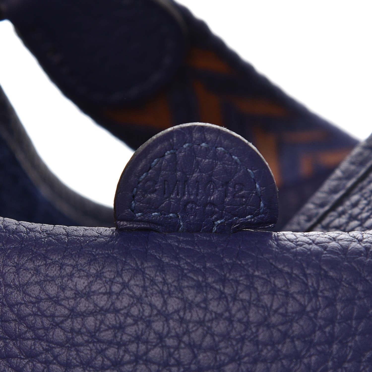 Hermes Taurillon Clemence Amazone Evelyne TPM Bleu Encre 8 of 10