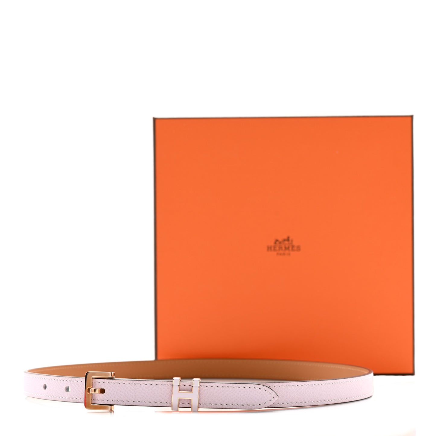 Epsom 15mm Pop H Belt 70 28 Mauve Pale