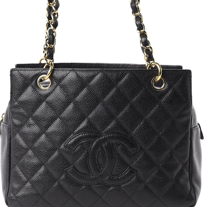 Chanel Caviar Quilted Petit Timeless Tote PTT Black 11 of 11