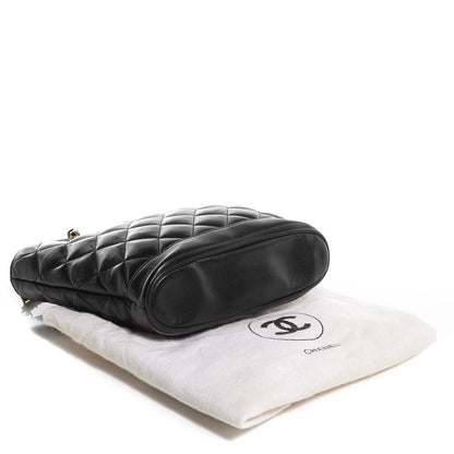 Chanel Lambskin Quilted Small Shoulder Bag Black 4 of 8