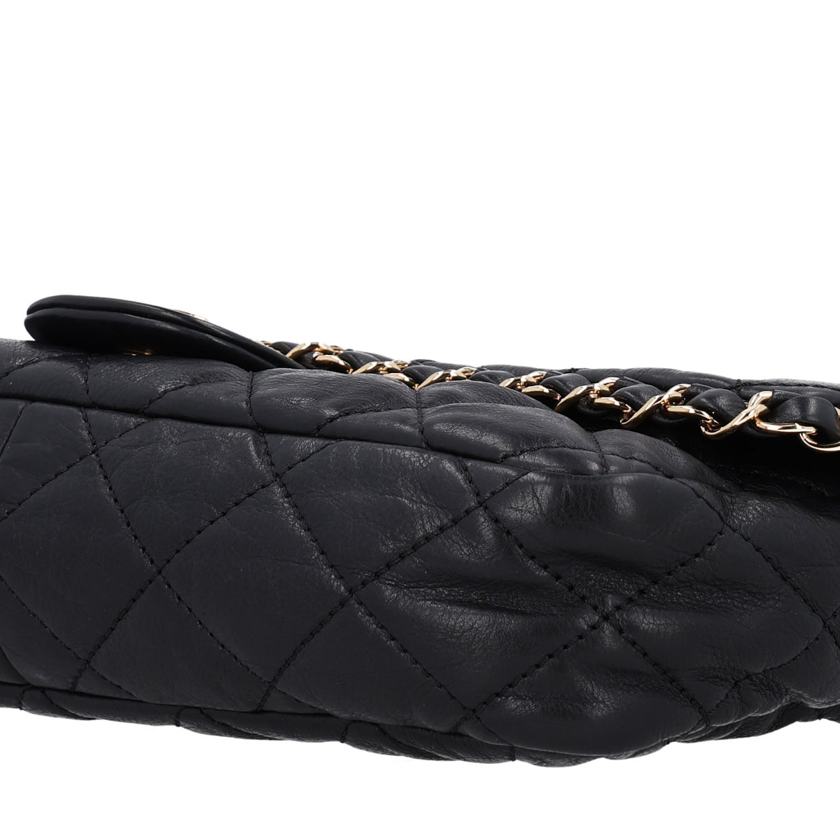 Chanel Calfskin Quilted Medium Chain Me Flap Black 10 of 10
