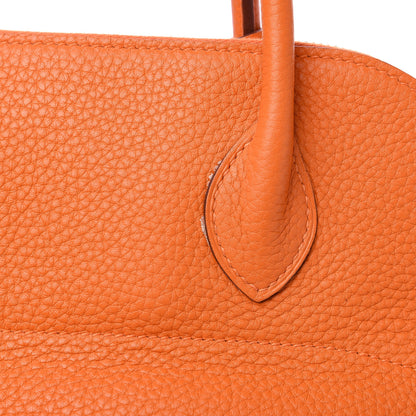 Hermes Taurillon Clemence Bolide 31 Orange 9 of 10