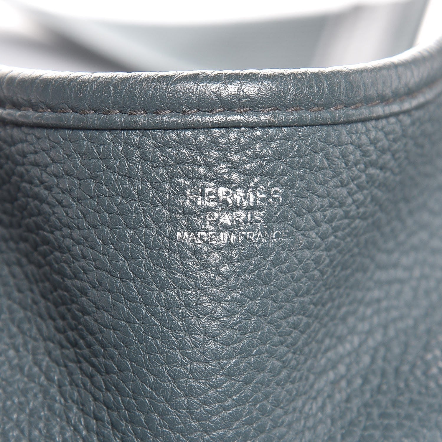 Hermes Taurillon Clemence Evelyne III TGM Bleu Orage 7 of 10