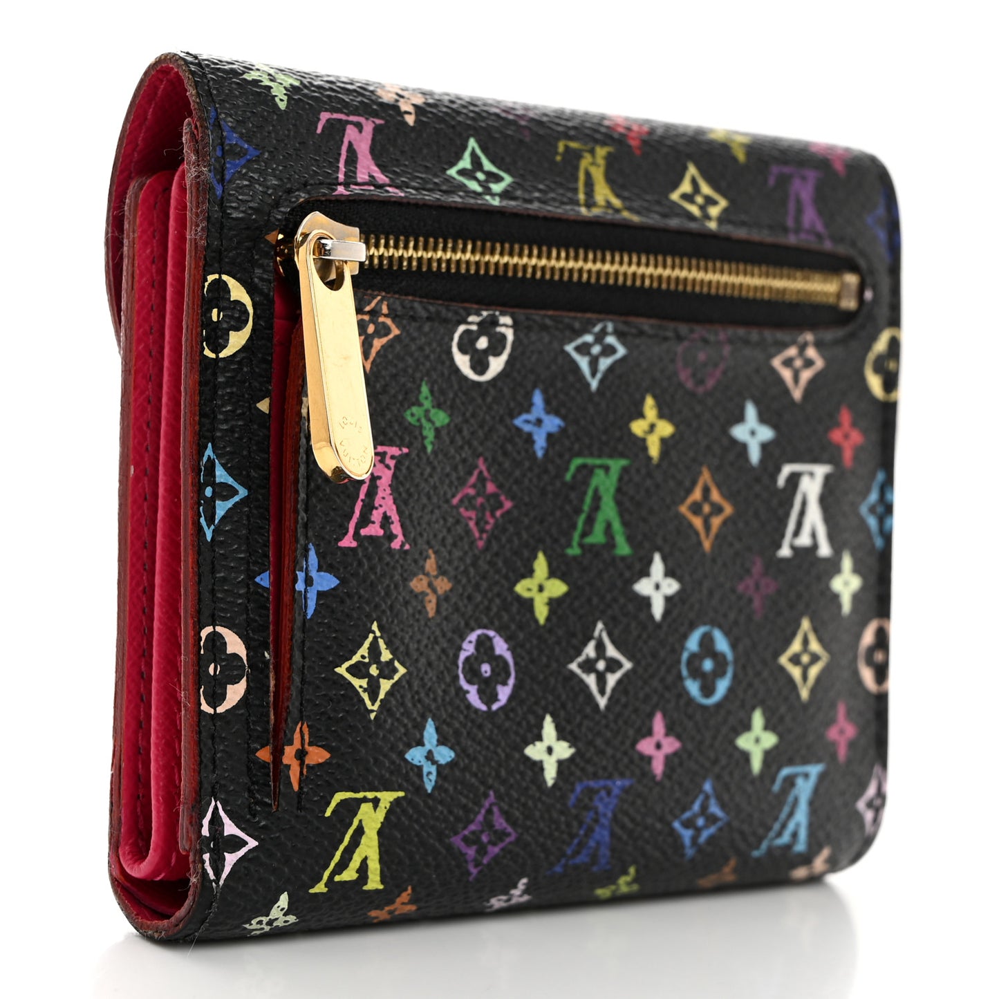 Monogram Multicolor Joey Wallet Black Grenade