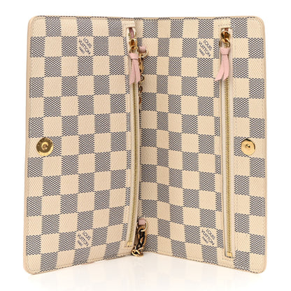 Louis Vuitton Damier Azur Summer Trunks Pochette Weekend 5 of 10