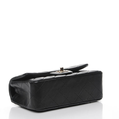 Chanel Lambskin Quilted Mini Rectangular Flap Black 4 of 8
