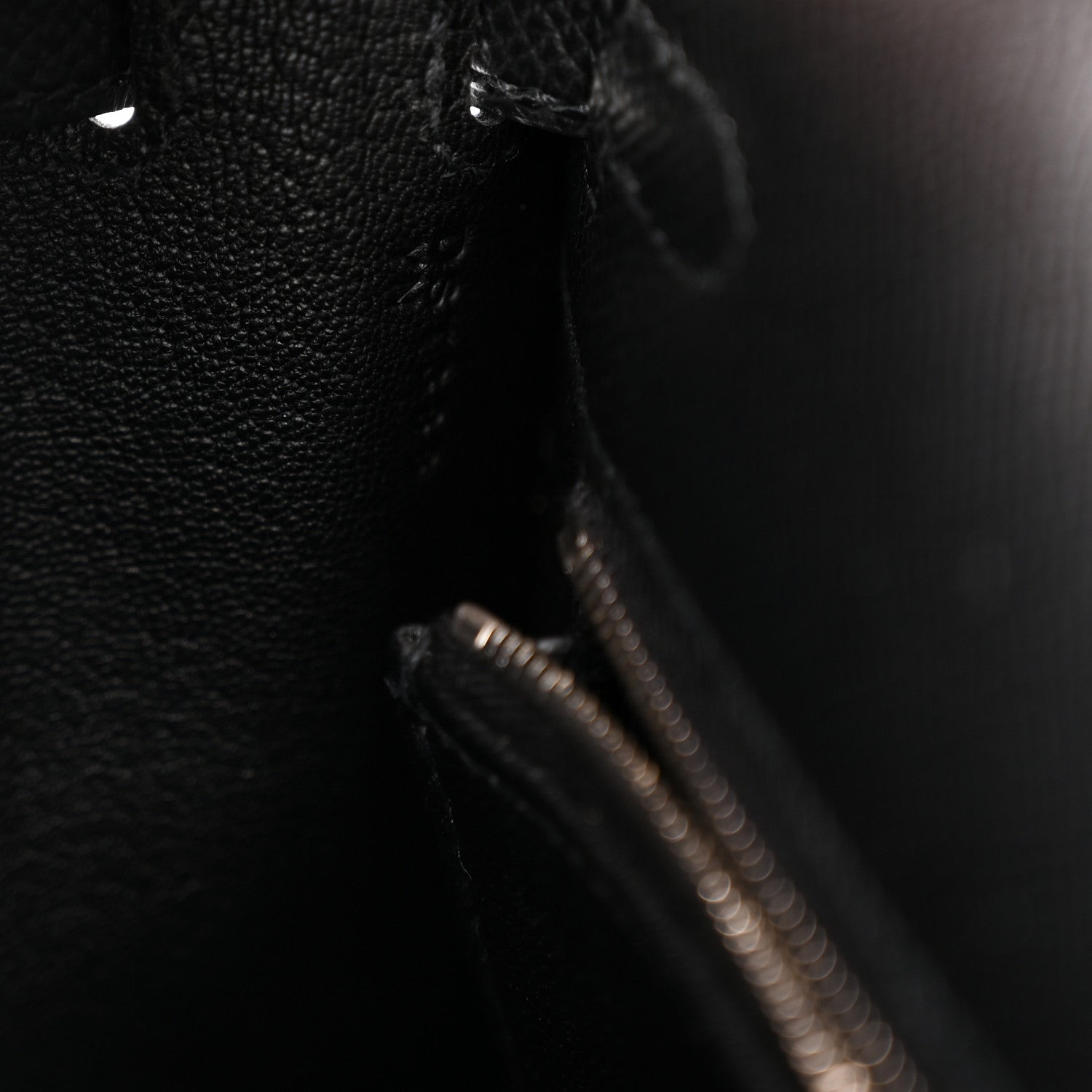 Hermes Epsom Kelly Sellier 25 Black 7 of 11