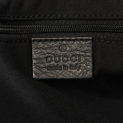 Gucci Calfskin Large D Gold Ring Shoulder Bag Chocolate 5 of 9