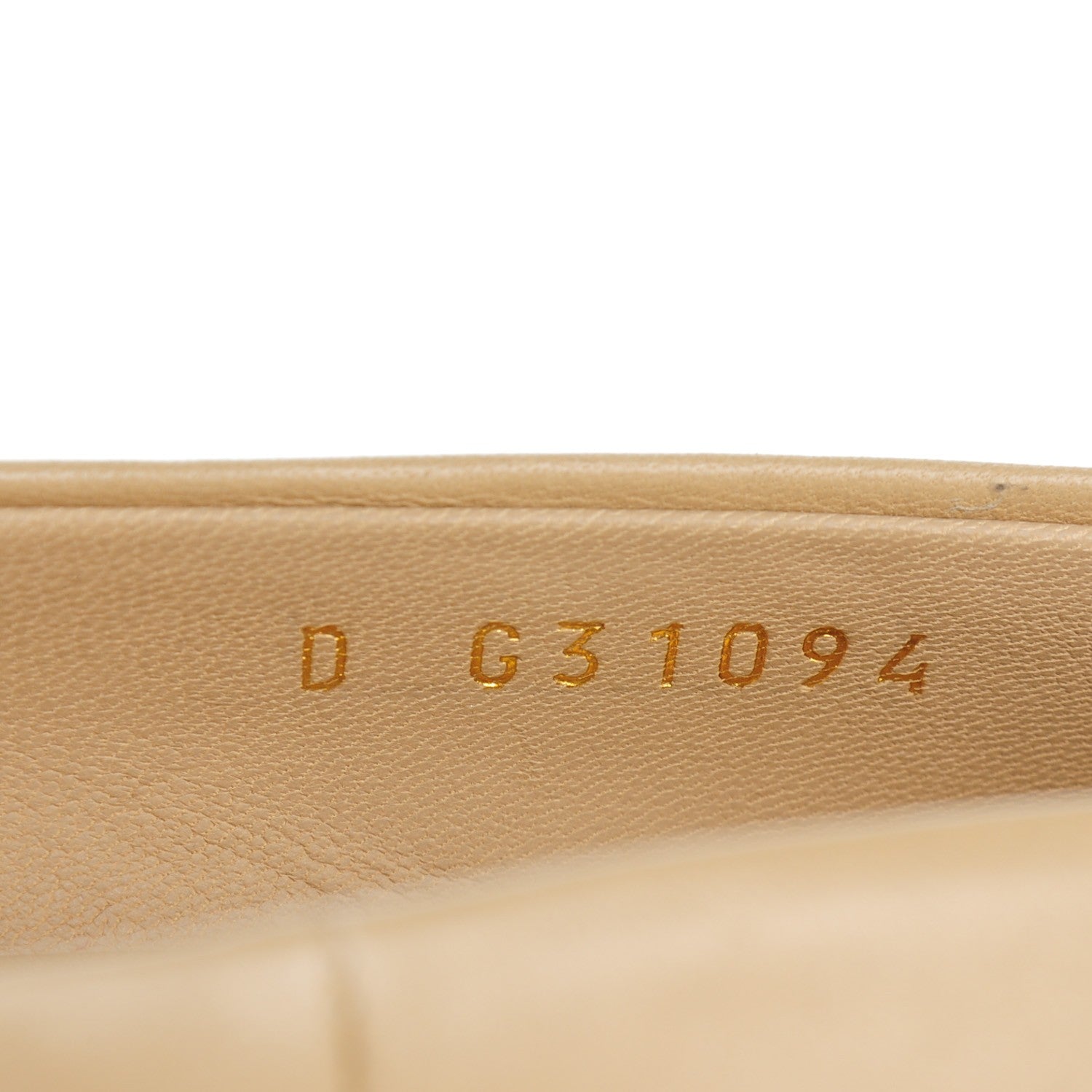 Chanel Lambskin Pearl Peep Toe Pumps 40 Beige 8 of 9