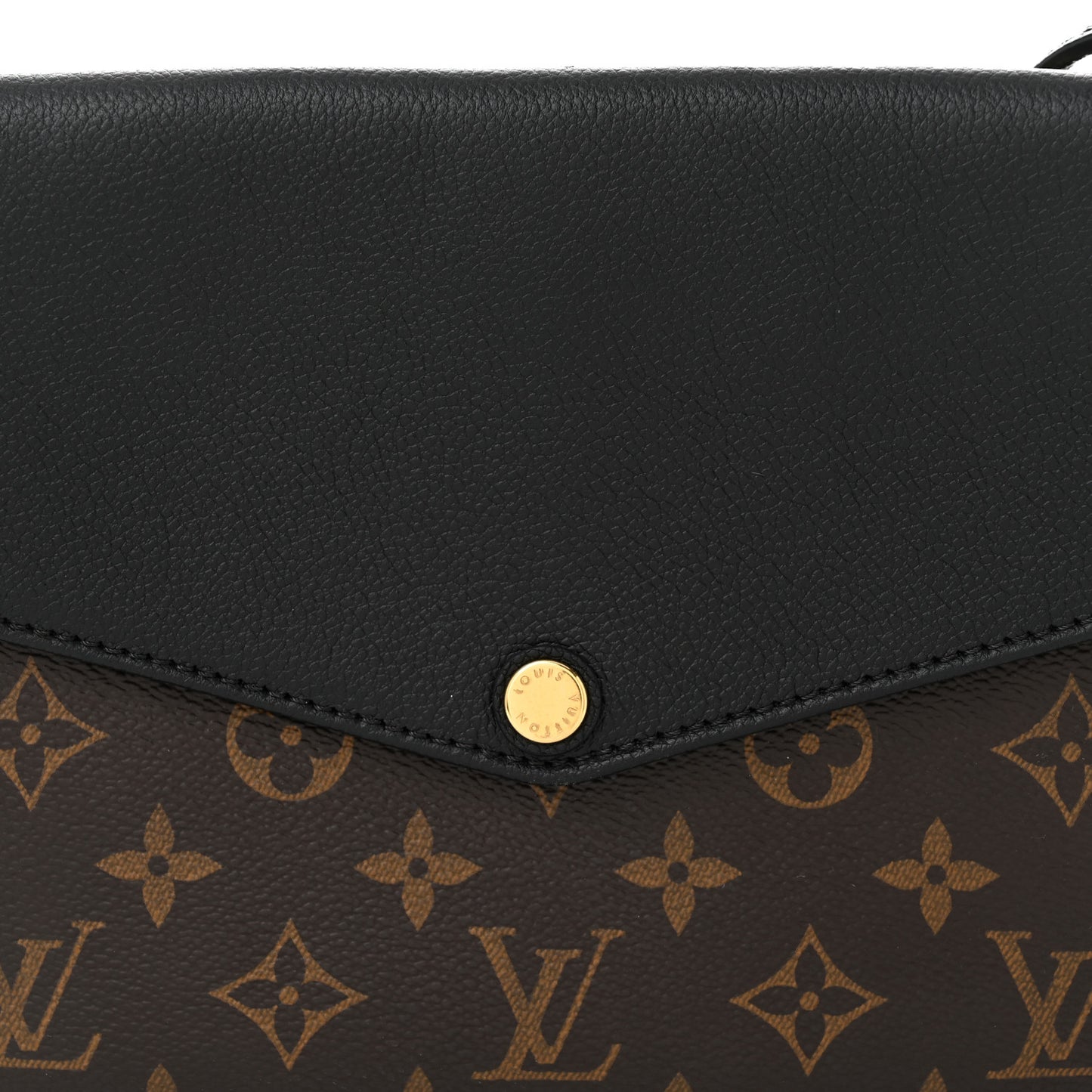 Monogram Twice Pochette Black