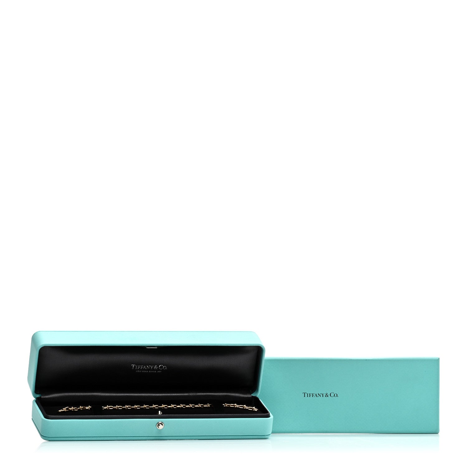 Tiffany 18K Yellow Gold Micro HardWear Link Bracelet 4 of 4