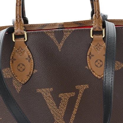 Louis Vuitton Reverse Monogram Giant Onthego MM 7 of 9