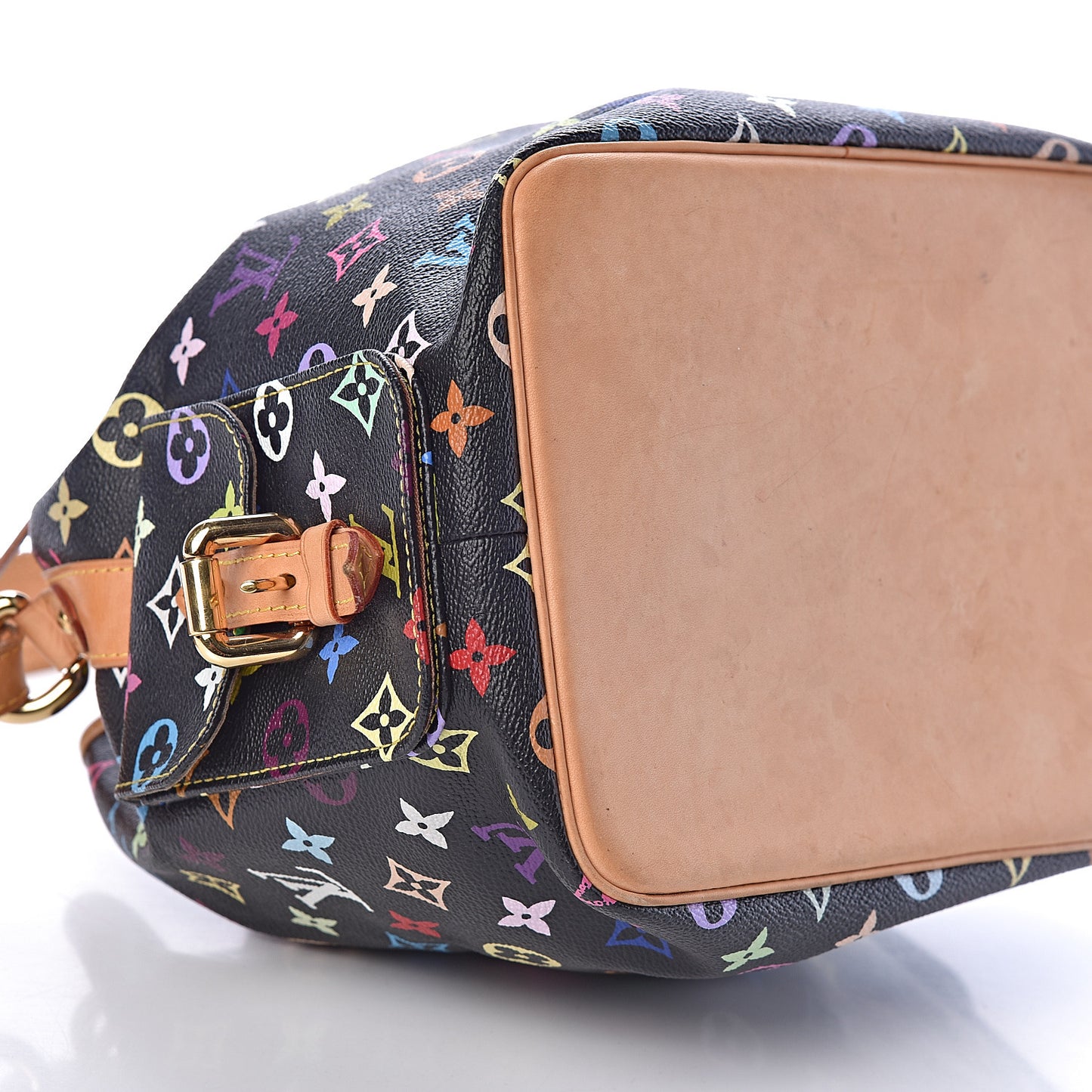 Monogram Multicolor Petit Noe Black