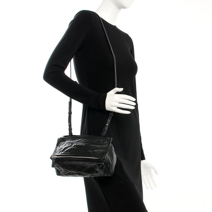 Givenchy Tumbled Sheepskin Mini Pandora Black 2 of 8