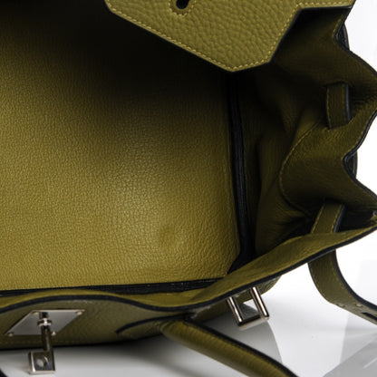Hermes Taurillon Clemence JPG Birkin 42 Chartreuse 25 of 30