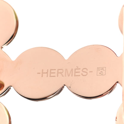 Hermes Polished Brass Bubbles 24mm H Belt Buckle Gold 3 of 4